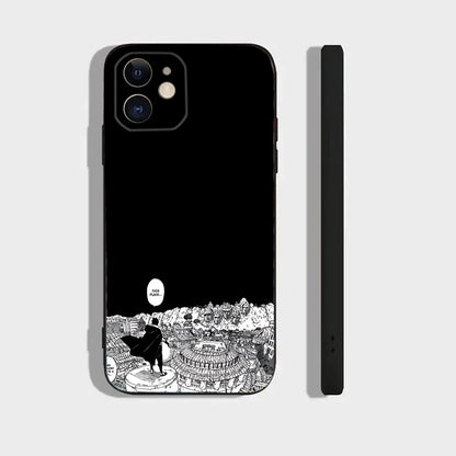 <img src="sasuke-case-iphone.jpg" alt="Acrylic nightlight featuring the 4th Hokage from Naruto, with a cloak adorned with flames and Japanese characters.">